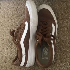 Brown Old school Vans Mens size 9.5